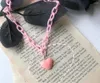 Choker Sweet Heart Hanglijst Leuke Lolita Candy Color Chain Cosplay Women Necklace D294