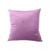 Pillow 24 Colors Velvet Throw Case Soft Comfortable Covers For Home Sofa Chair Decorative Pillowcases