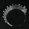 Pinces à cheveux Barrettes de luxe 3A Zircon cubique allonger la couronne rétro cour Style Noble mariée diadèmes bijoux de mariée accessoires HQ0705Hair Stre