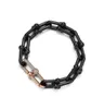 Chaîne en or véritable bracelet bracelet chaînes à maillons 18 carats larges diamants montres de créateurs noirs femmes hommes couple créateur de mode fête de mariage Thanksgiving Day Valentine 22