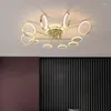 天井照明ルームランプドームドームライトノルディック契約と現代的な寝室の家庭ホールダイニングルームの雰囲気