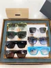Herren-Sonnenbrille für Damen, neueste Mode, Sonnenbrille, Herren-Sonnenbrille, Gafas de Sol, Glas, UV400-Linse, mit zufällig passender Box 6184