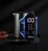 Midea Electric Kettle Wouring Tea и Milk Digital Display Домохозяйство в реальном времени Дисплей температура в режиме реального времени Двойная сталь изоляция 304 Внутренний вкладыш