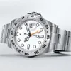 Farbauswahl MM-Uhrwerk-Armbanduhren mit Asia Modified Explorer White Dial Black II Herrenuhren