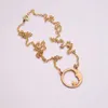 Hänge halsband Dainty Gold Crescent Moon Halsbandstjärna för kvinnor Boho Party Jewets Gifts Female Collier