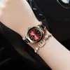 Wristwatches Relogio Feminino 2023 SUNKTA Women Watches Waterproof Top Watch With Ceramics Metal Strap Relojes Para Mujer