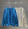 Kobiety swetry jesień 2023 Nowy designerski damski T-koszulka Wysokiej klasy półprzezroczyste koronkowe seksowne kobiety top długie rękawie