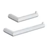 Set di accessori per il bagno 304 Portasciugamani in acciaio inossidabile verniciato bianco Hardware per il bagno Suite Bar Portarotolo Accessori