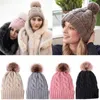 Beanies Beanie/Kafatası Kapakları Kış Bebek Erkek Bebek Kız Mom Sıcak Yumuşak Beanie Şapka Kuafat Kapağı Yetişkin Çocuklar İçin Aile Eşleştirme Şapkaları