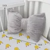 Pillow Bow Pillows Sofa Removable Washable INS Short Plush Baby Bed Room And Home Sweet Gift Decoration Birthday Cojines