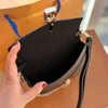 mini bolsa mensageiro marca de luxo bolsa de ombro com corrente transversal. ferragens de metal com duas alças moda clássica bolsa para celular bolsa para óculos