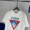 Camisetas de hombre Plus Polos Ropa de verano estilo polar bordada y estampada con cuello redondo Camisetas de calle de puro algodón 3dx