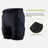 Carpets Sports Protective Reporded Shorts Anti Bupadded Guard avec en nid d'abeille bloque un pantalon court d'entraînement adapté à la peau pour