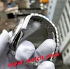 BP Wersja fabryczna Mężczyźni Watch 2813 Ruch V2 Zielony tarcza 228239 Silver Oster Stal nierdzewna Strapp Sapphire Glass 41 mm nurkowe zegarki Menes
