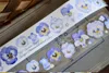 Gift Wrap Vintage WILDBERRY.LAB Various Viola Washi PET Tape Planner DIY Card Making Scrapbooking Plan Decorative Sticker