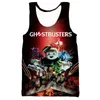 Men's Tank Tops Ghostbusters Vest Men/women Fashion Cool 3D Printed Summer Casual Harajuku Style Streetwear Drop