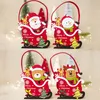 Kerstdecoraties Candy Storage Basket Creatieve ornamenten Small Gift Bag Fruit Decoratie Jaar 2023Christmas