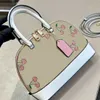 Cherry Designer Tassen Bakken Emmer Vrouwen Onderarm Stokbrood Luxe Handtassen Leren Handtas Vrouwelijke Trendy Crossbody Schouder Portemonnees Bakken Handtassen 230119