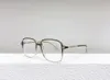 Monture de lunettes pour femmes, verres transparents, hommes, gaz solaires, Style à la mode, protège les yeux UV400 avec étui, 0671