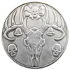 Monedas Hobo, dólar Morgan de EE. UU., copia chapada en plata, Artesanía de Metal, regalos especiales #0201