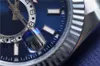 오리지널 박스 남성 시계 41mm 녹색 로마 디지털 고전 클래식 자동 기계식 시계 방수 사파이어 유리 904L 스테인리스 스틸 시계 Montre de Luxe 2023