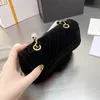 10a CC Çanta Bahar Klasik Mini Flep Velor Kare Çantalar Kapitone Pembe Siyah Kozmetik Kılıf Vanity Tofu Cep Çantası Vintage Altın Donanım Matelasse Crossbody Handsbags 2