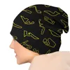 Berets Motor Race Tracks Circuits Pattern Beanies Caps For Men Women Unisex Winter Warm Knit Hat Motorcycle Racing Sport Bonnet Hats