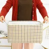 Storage Boxes 2023 Cube Folding Box Foldable Linen Basket Bins Fabric Organizer Office Bedroom Closet Toys Laundry