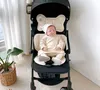 Oreiller de Style coréen pour siège de poussette de bébé, en coton, confortable et doux, tapis de chariot pour enfant, chaise pour bébé, coussin de Buggy pour décoration de chambre coréenne