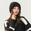 Bérets mode automne hiver laine tricoté chaud casquette épaissie chapeau femmes oreille Protection froid-preuve couvre-chef doux fille fête cadeau