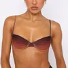 2023 Ny baddr￤kt Push Up badkl￤der Kvinnor Sexig Thong Bikinis Set Baddr￤kt Kvinnlig strandkl￤der Brasiliansk Biquini