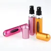 5ml Perfume Spray Bottle Portable Refillable Glass Packing Bottles Empty Cosmetic Containers Travel Atomizer