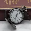 Pocket Watches Great Love to Son Luxury Gift Watch Mechanical Hand Winding Key Chain Vintage Steampunk Skeleton PJX1314