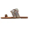 Slippers 2023 Summer Beach Slides Bohemian Female Rhinestone Fashion Roman Plus Size Shoes Woman Flip Flops