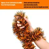 Party Decoration 12 Pcs Halloween Tinsel Garland Black And Orange Shiny Hanging Decorations For Holiday Supplies