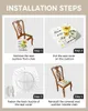 Chair Covers Sunflower Butterfly White Elasticity Cover Office Computer Seat Protector Case Home Kitchen Dining Room Slipcovers