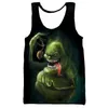 Men's Tank Tops Ghostbusters Vest Men/women Fashion Cool 3D Printed Summer Casual Harajuku Style Streetwear Drop