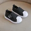 Athletic Shoes Spring And Autumn Boys Girls Non-Slip Soft Bottom Toddler Breathable Shell-Toe Children's Flying Knitting