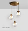 Pendant Lamps Nordic Minimalist Dining Room Small Lamp Bedroom Bedside Glass Aisle Porch Staircase Living LED Hanging Lights