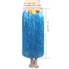 Surlongueur 80CM / 31.5" Event Party Supplies Jupes Luau Hula à fleurs pour adultes pour la fête Luau thème hawaïen Costume d'Halloween Décorations Favors Multicolore Sélectionner