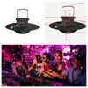 2pcs LED Stage Effect Licht DMX Control Confetti Machine Party Paper Machine voor Festival Show Party Rainbow Confett