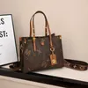 Bedruckte Damentasche Herbst und Winter Neue Mode Große Kapazität Lässige Handtasche Einkaufstasche Vielseitige Umhängetasche