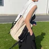 حقائب السهرة النسائية حقيبة الكتف الكورية مهذب القوس نايلون حمل حقائب اليد أزياء الفتيات الحلو عالية السعة