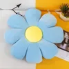 Oreiller en peluche huit pétale fleur filles chambre décor tournesol baie vitrée rose cadre pour enfants chambre siège