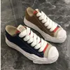 High Street MMY Thick Bottom Canvas Shoes Mihara Men Sneakers Lace-up Yasuhiro Men's Casual Shoes Women's boots With Box35-42