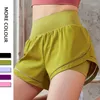 Laufshorts für Damen, Fitnessstudio, Training, Sport, lässig, hohe Taille, Yoga, Damen, schnell trocknend, Fitness, Jogging, Workout