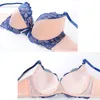 Vrouwenbeha en string set push -up brassiere ondergoed femme slipje lingerie bralette