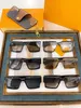 Dames zonnebril voor vrouwen Men Sun bril Mens Fashion Style Beschermt ogen UV400 -lens met willekeurige doos en case 2209E