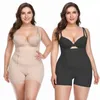 Women's Shapers Waist Trainer Women Bodysuit Shaper BuLifter Body Shapewear Plus Size One-Piece Ladies Corset Slimming Underwear With Zipper