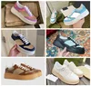 Ontwerpers Sneaker Casual Schoen 2023 NIEUWE Kleuren Mannen Vrouwen Zwart Trainer 4cm Dikke Bodem Echt Leer Luxe Casual Schoen Outdoor Sneakers Maat EU35-EU46